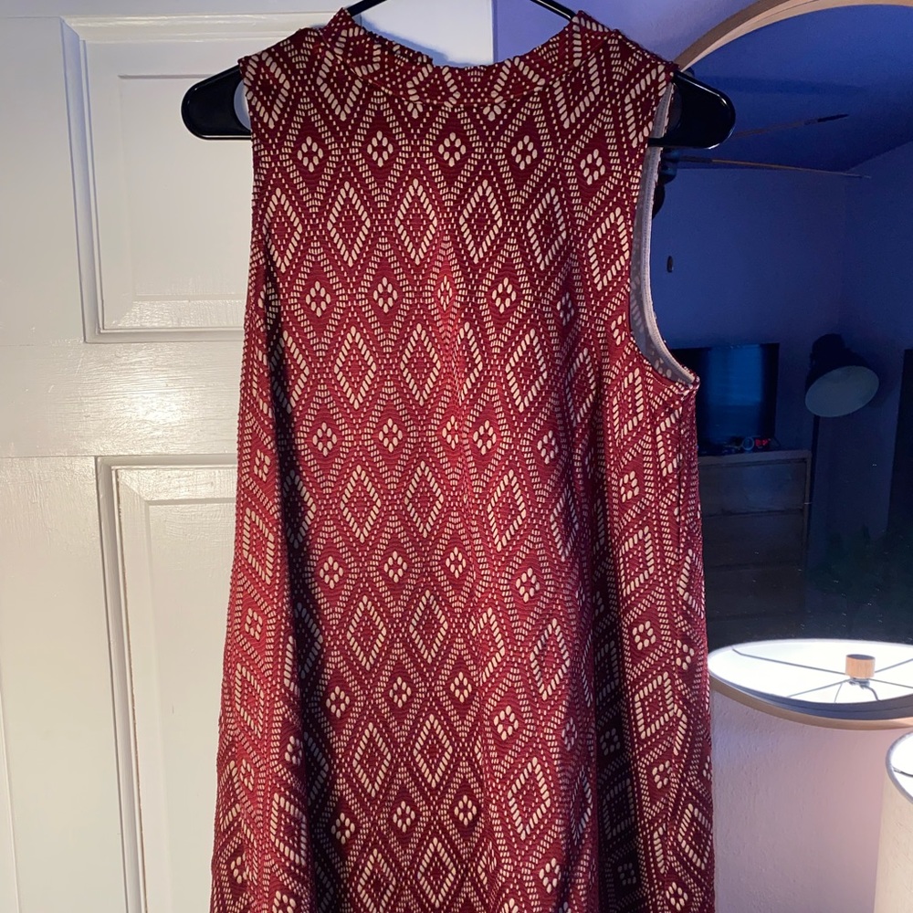 Maroon dress size large